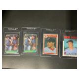 LOT OF 4 ROGER CLEMENS MLB CARDS