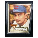 1952 MLB TOPPS JOHN PRAMESA #105 CARD