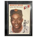 1954 MLB TOPPS MONTE IRVIN H.O.F. #3 CARD