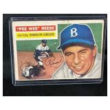 1956 MLB TOPPS PEE WEE REESE #260 CARD