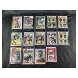 LOT OF 14 NFL FOOTBALL CARDS