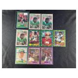 LOT OF 7 NFL FOOTBALL CARDS