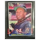 1985 DONRUSS KIRBY PUCKETT MLB CARD
