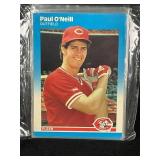 LOT OF 1987 MLB FLEER PAUL O