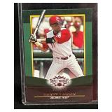 2011 MLB TOPPS TRIPLE THREADS BARRY LARKIN CARD