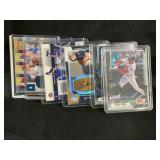 LOT OF 6 MLB NUMBERED & CLOTH CARDS - ELITE TEAMS