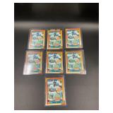LOT OF 7 - 1990 TOPPS MLB FRANK THOMAS CARDS