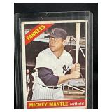 1966 MLB TOPPS MICKEY MANTLE #50 CARD