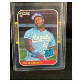 1987 DONRUSS BO JACKSON RATED ROOKIE MLB CARD