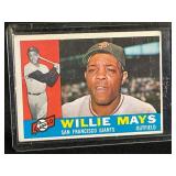 1960 TOPPS WILLIE MAYS MLB CARD
