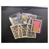 LOT OF 9 MLB MIKE PIAZZA CARDS