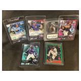 LOT OF 6 MLB NUMBERED OR AUTOGRAPHED CARDS -