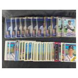 LOT OF 38 MLB GREAT BRAVES PITCHERS BASEBALL CARDS