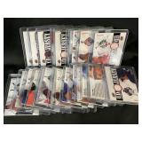 LOT OF 2010 MLB UPPER DECK JERSEY CARDS