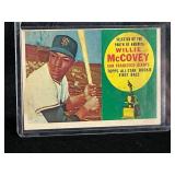 1960 MLB TOPPS WILLIE MCCOVEY BASEBALL CARD #316