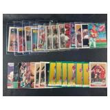 LOT OF 29 JOE MONTANA NFL FOOTBALL CARDS