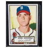 1952 MLB TOPPS JOHN ANTONELLI #140 CARD