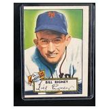 1952 MLB TOPPS BILL RIGNEY #125 CARD