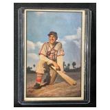 LOT OF 2 - 1953 MLB BOWMAN ENOS SLAUGHTER & BILL