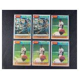 LOT OF 6 - 1976 MLB TOPPS RECORD BREAKERS CARDS