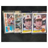 LOT OF 4 MLB CAL RIPKEN BASEBALL CARDS