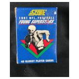 1991 SCORE NFL FOOTBALL YOUNG SUPERSTARS