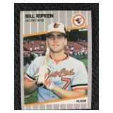 1989 MLB FLEER BILLY RIPKEN BASEBALL CARD #616