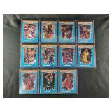 LOT OF 11 - 1990 NBA FLEER 