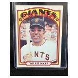 1972 TOPPS WILLIE MAYS MLB CARD