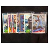 LOT OF 7 MLB TOPPS CARDS