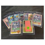 LOT OF 9 MLB RICKEY HENDERSON CARDS
