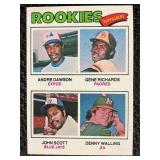 1977 MLB TOPPS ANDRE DAWSON ROOKIE CARD #473