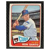 1965 MLB TOPPS RON SANTO BASEBALL CARD #110
