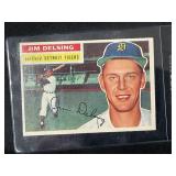 LOT OF 5 - 1956 TOPPS MLB CARDS