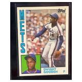 1984 MLB TOPPS UPDATE DOC GOODEN ROOKIE CARD #42T