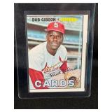 1967 TOPPS BOB GIBSON MLB CARD