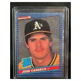 1986 MLB TOPPS JOSE CANSECO CARD #39