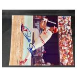 PETE ROSE AUTOGRAPHED PICTURE (NOT AUTHENTICATED)