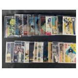 LOT OF 24 MLB MICKEY MANTLE BASEBALL CARDS