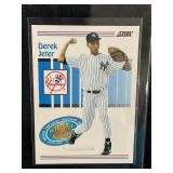 LOT OF 2 - 1993 SCORE DEREK JETER MLB CARDS