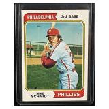 1974 MLB TOPPS MIKE SCHMIDT BASEBALL CARD #283