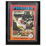 1975 MLB TOPPS STEVE CARLTON BASEBALL CARD #185