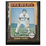 1975 MLB TOPPS ROBIN YOUNT BASEBALL CARD #223