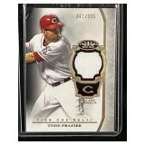 2013 MLB TOPPS TIER ONE RELIC TODD FRAZIER CARD