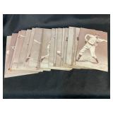 LOT OF 22 - 1939-1946 EXHIBITS SALUTATIONS MLB