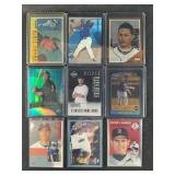 LOT OF 9 SERIAL NUMBERED CARDS - JOSE CASTILLO,