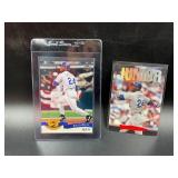 LOT OF 2 MISC MLB CARDS - KEN GRIFFEY, JR