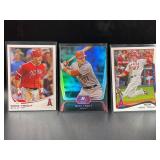 LOT OF 3 MISC MLB CARDS - MIKE TROUT