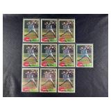 LOT OF 10 - 1981 MLB TOPPS TOM SEAVER CARDS #220