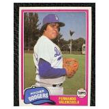 1981 MLB TOPPS TRADED FERNANDO VALENZUELA CARD